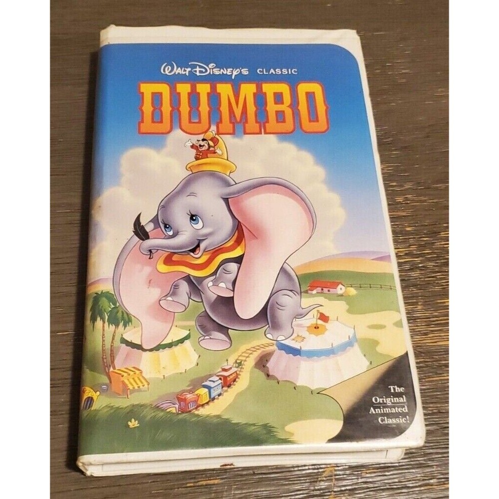 Walt Disney's Dumbo VHS Collectible Black Diamond Edition
